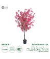 GloboStar® Artificial Garden BOUGAUVILLEA 20665 Τεχνητό Διακοσμητικό Φυτό με Ανθη Μπουκανβίλιας Φουξ Υ180cm